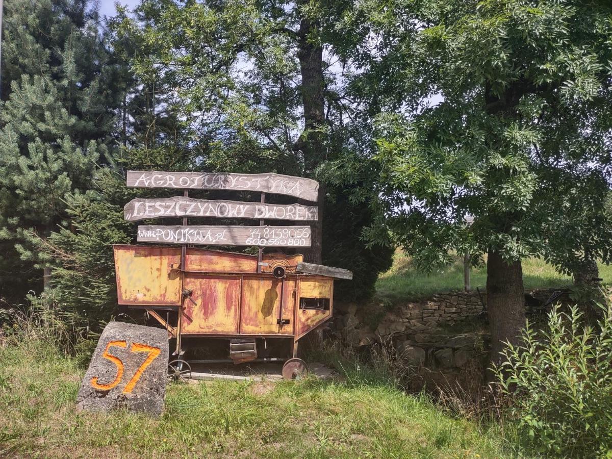 Agroturystyka Leszczynowy Dworek Ponikwa  Kültér fotó
